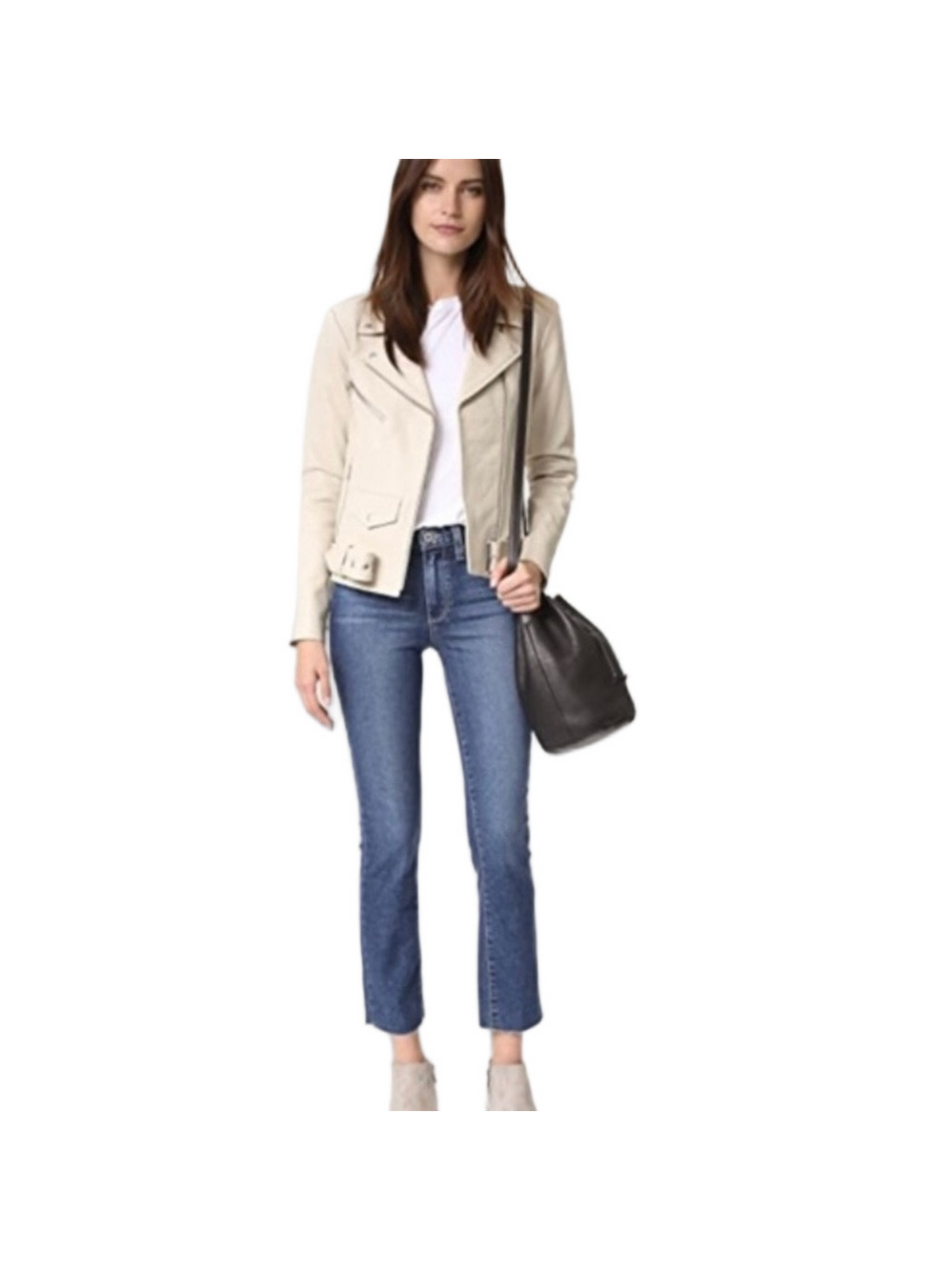 Paige Jacqueline Straight Step hem Jean